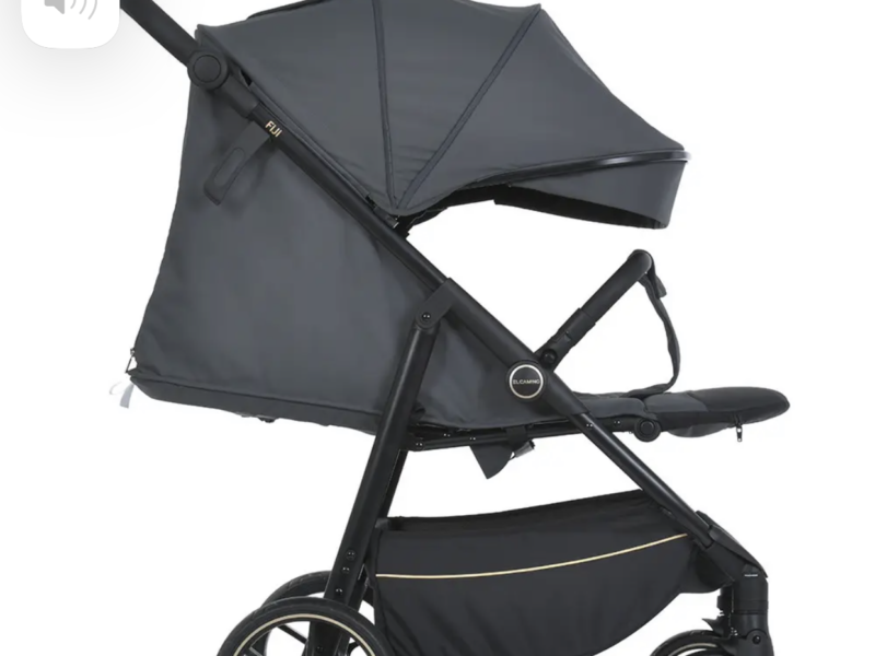 Детская прогулочная коляска-книжка ME 1113-2 FIJI Gray Matt Серая