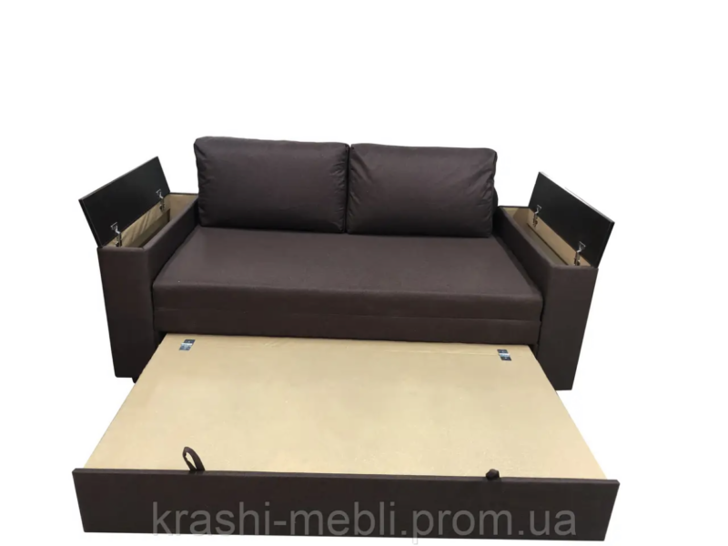 Диван Дукат розкладний ортопедичний двоспальний з нішами для білизни 120×190 см