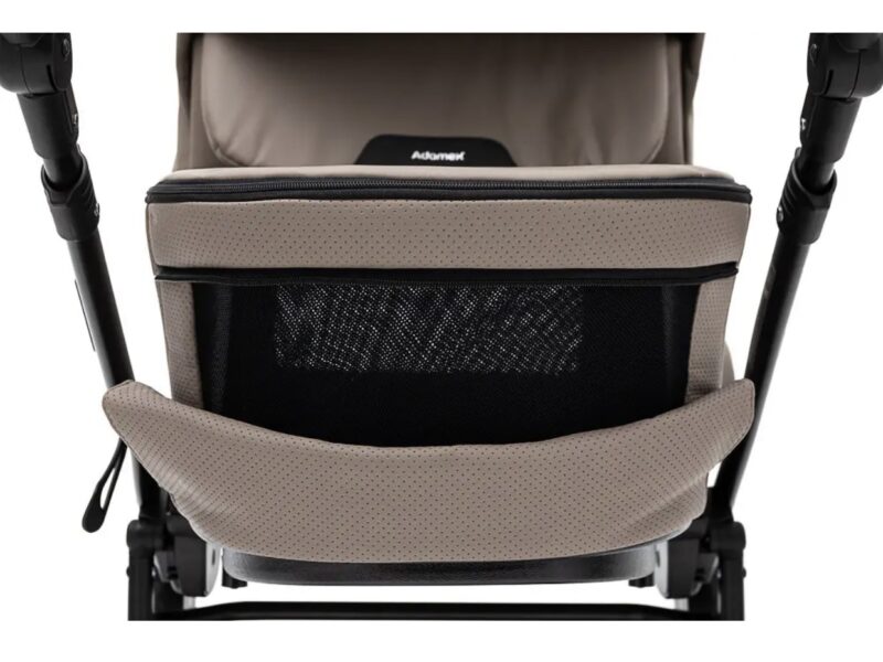 Коляска універсальна 2в1 Adamex Zico Eco (сумка, кошик, чохол на ніжки) Коричнева