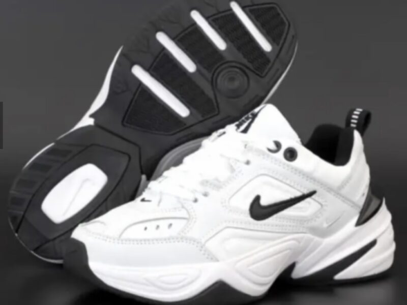 Кросівки білі унісекс Nike М2K Tekno White Black чорнобілі 41EURO SHOES