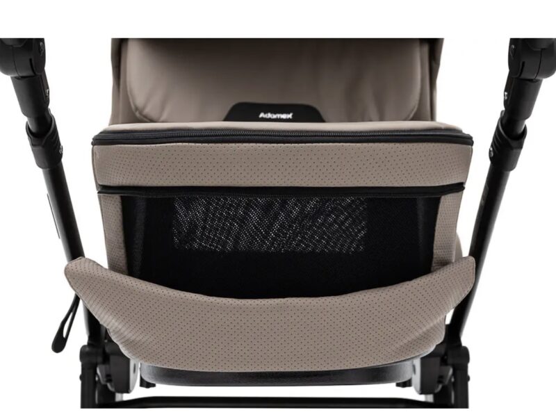 Коляска для дитини універсальна 2в1 Adamex Zico Eco (сумка, кошик, чохол на ніжки) Коричнева