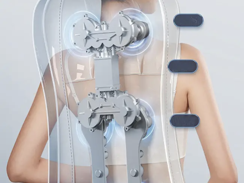 Масажер для спини, міні масажна накидка, масажер для шиї, спини, плечей, попереку