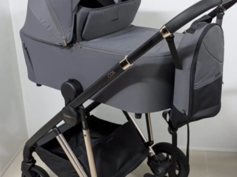 Коляска дитяча універсальна 2в1 El Camino ME 1190 COIL Asphalt Gray