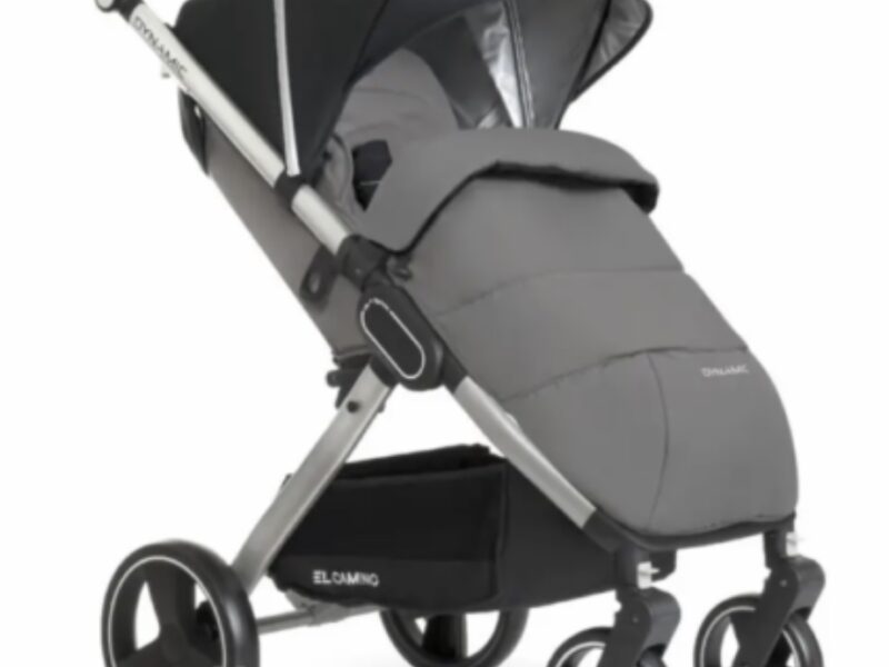 Коляска прогулянкова El Camino Dynamic V2 ME-1053-Onyx темно-сіра pelican
