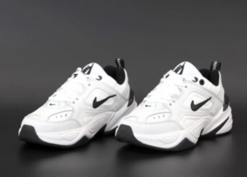 Кросівки білі унісекс Nike М2K Tekno White Black чорнобілі 41EURO SHOES