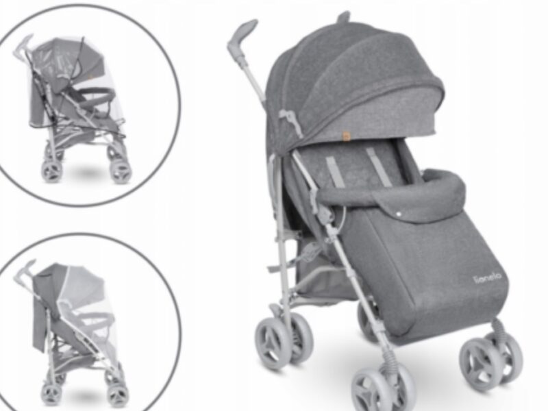 Коляска Lionelo Irma Grey/Dark Grey (LO-IRMA GREY)