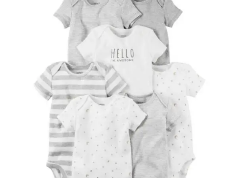 Комлект бодиков з коротким рукавом ПОШТУЧНО Carters зоряний привіт Код: A41137