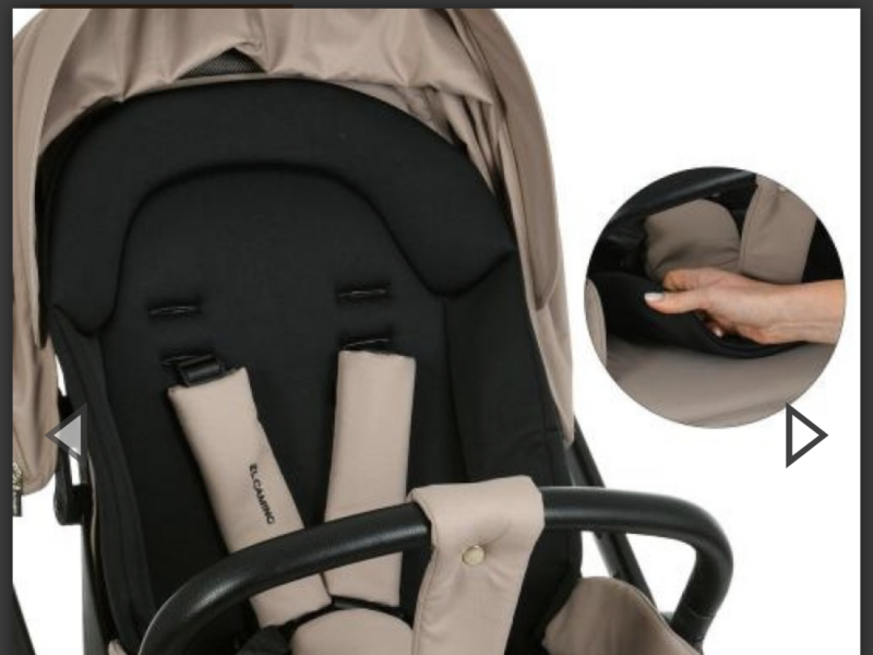 Прогулочная коляска El Camino Chloe ME 1191 Nougat Beige