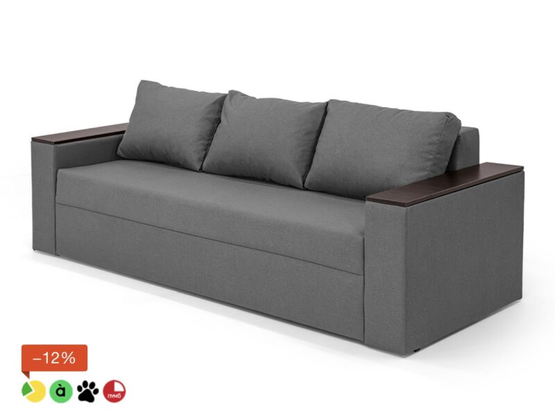 Диван Фаворит (235 × 98 см, серый) IMI