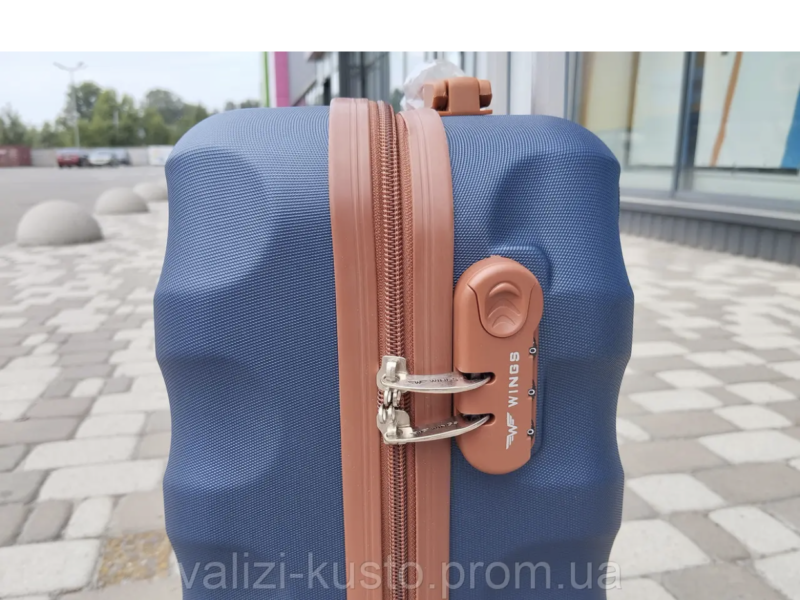 Чемодан Wings 402 XS міні синий