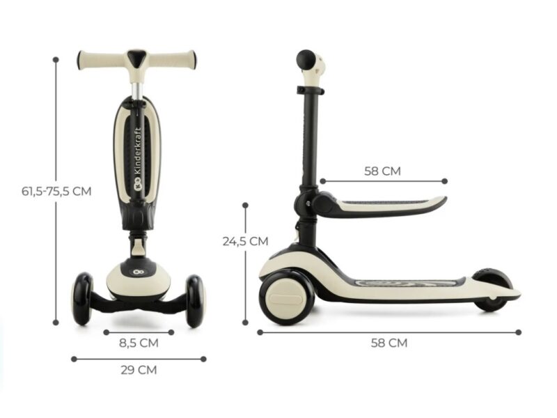 Самокат-беговел Kinderkraft Halley Rose Pink розовый KRHALL00PNK0000