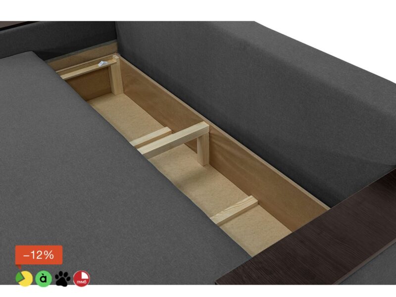 Диван Фаворит (235 × 98 см, серый) IMI