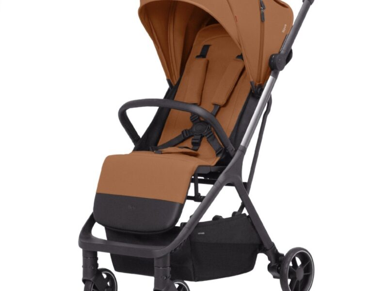 Carrello Nova Plus 2025 CRL-5524 прогулочная коляска с автоматическим складыванием (увеличенные колеса, чехол на ножки с молнией) • Marengo Grey