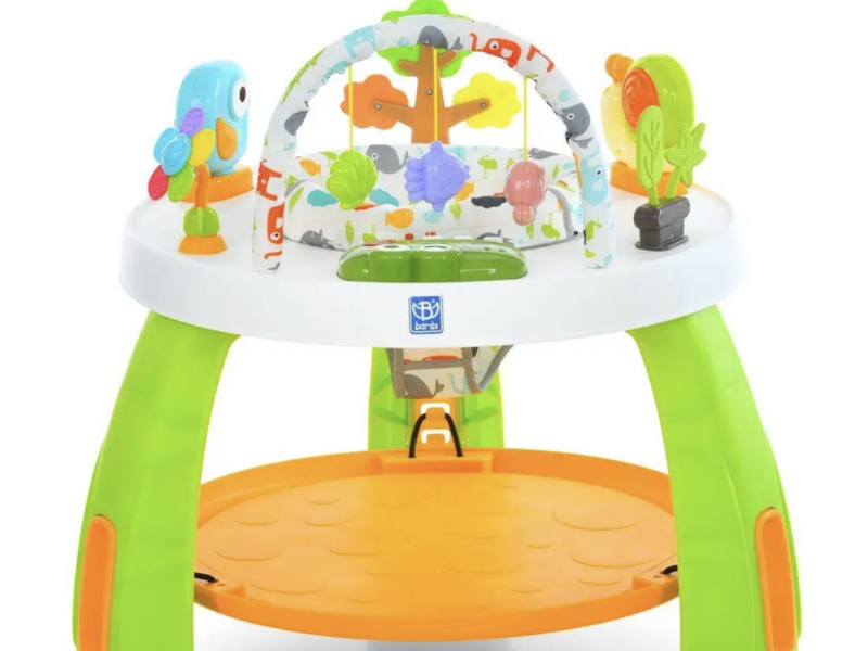 Розвиваючий центр-стрибунці 3 в 1 Bambi M 6243-5 Зелений