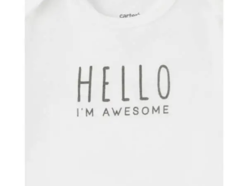 Комлект бодиков з коротким рукавом ПОШТУЧНО Carters зоряний привіт Код: A41137