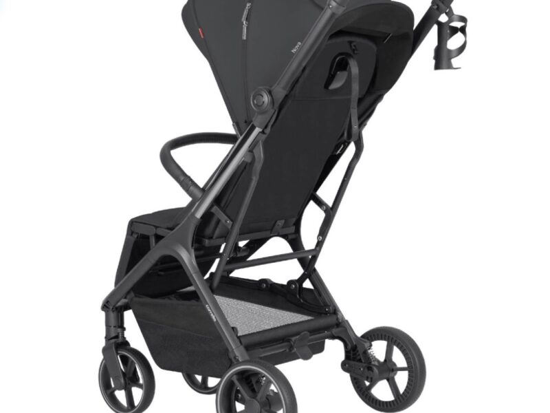 Carrello Nova Plus 2025 CRL-5524 прогулочная коляска с автоматическим складыванием (увеличенные колеса, чехол на ножки с молнией) • Marengo Grey