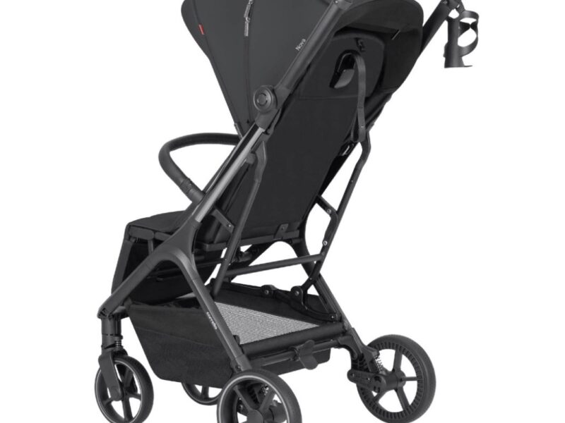 Carrello Nova Plus 2025 CRL-5524 прогулочная коляска с автоматическим складыванием (увеличенные колеса, чехол на ножки с молнией) • Marengo Grey