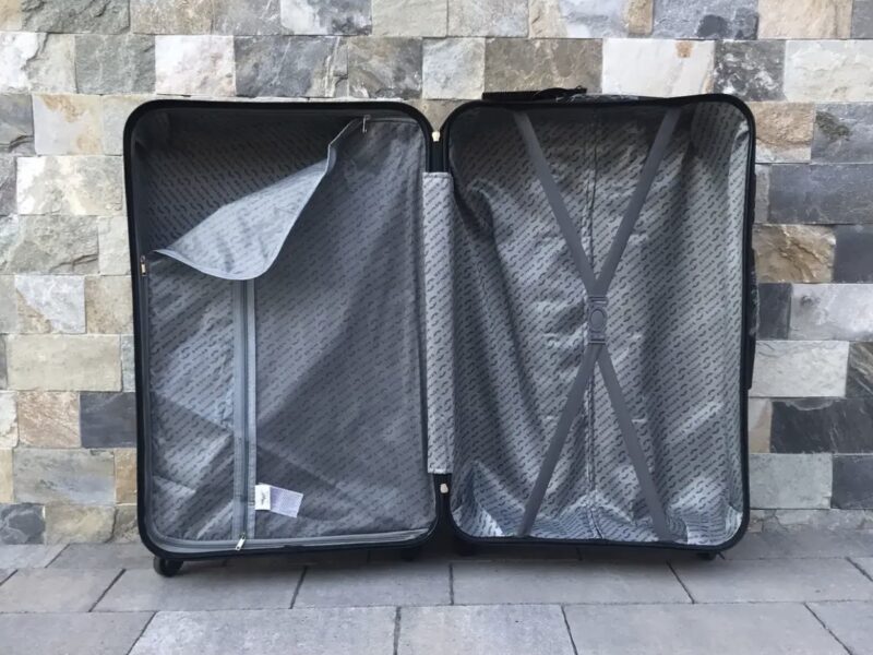 Валіза дорожня L Велика 97л BLOOM РОЖЕВА 75х50х30см Дорожній чемодан на 4х колесах