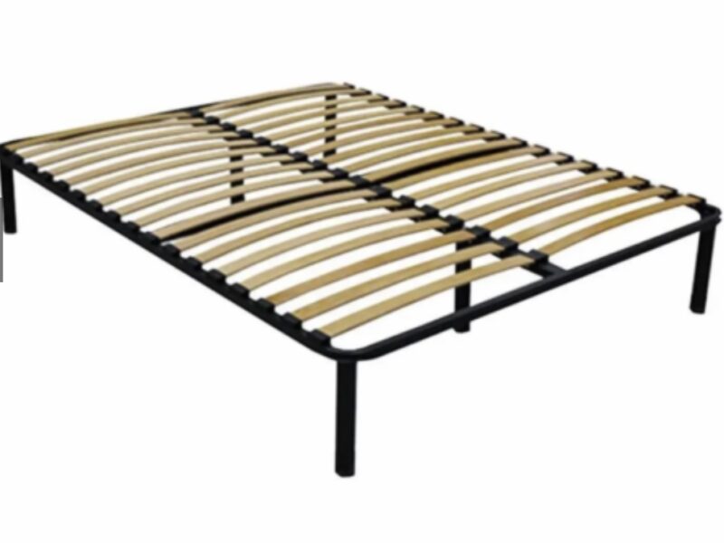 Вкладний каркас для ліжка двоспальний 160х200 з ніжками без посилення (6 ніг)