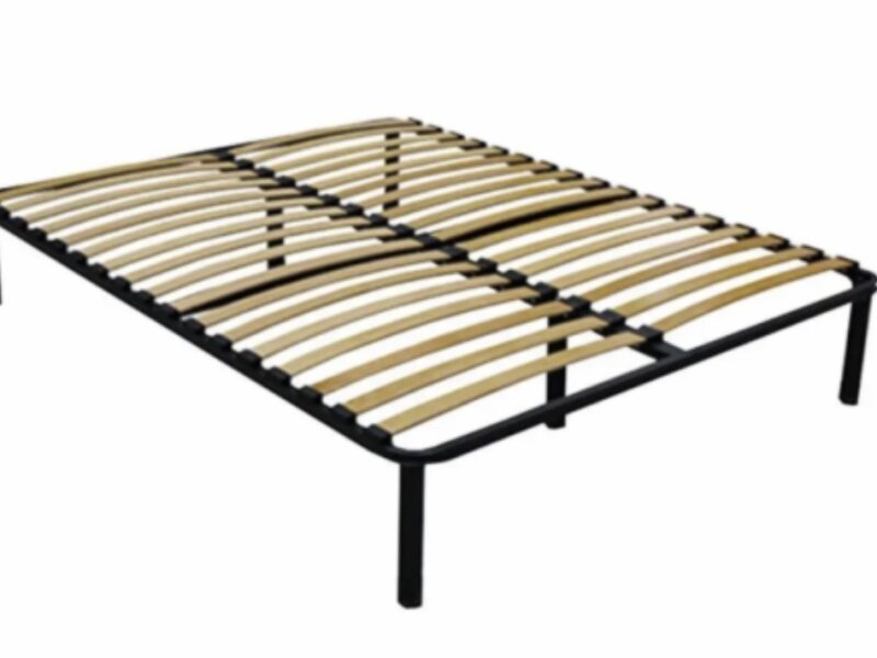 Вкладний каркас для ліжка ламкої двоспальний 140х200 з 6ма ніжками та посиленням, Код: 140х200п/25/X/6н