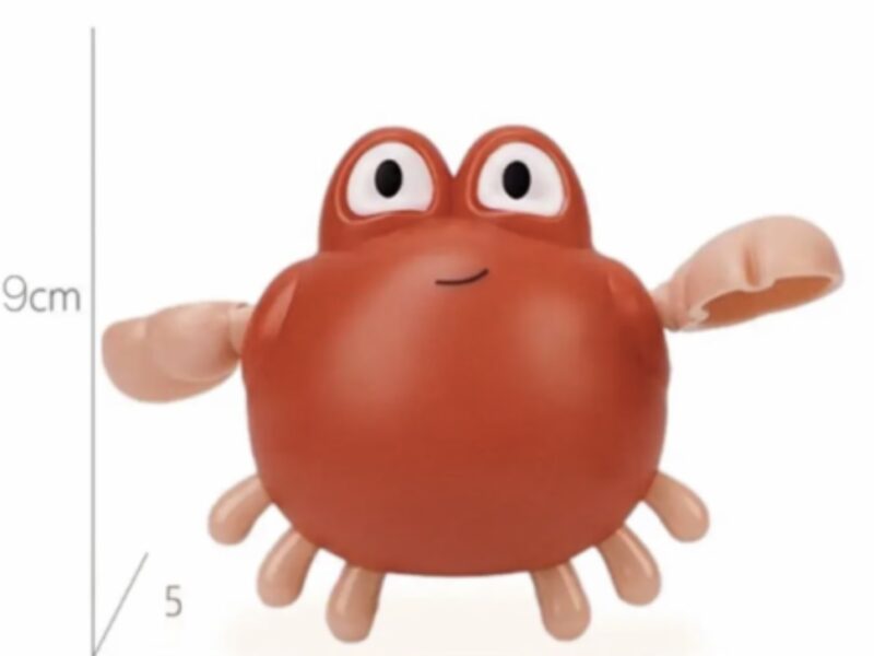 Заводна дитяча іграшка для купання у ванній Краб червоний Хіт продажу! Код: 4П1013-059-00