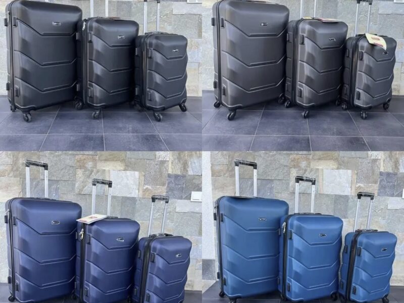 Чемодан дорожній Вализа на 4 колеса Польща