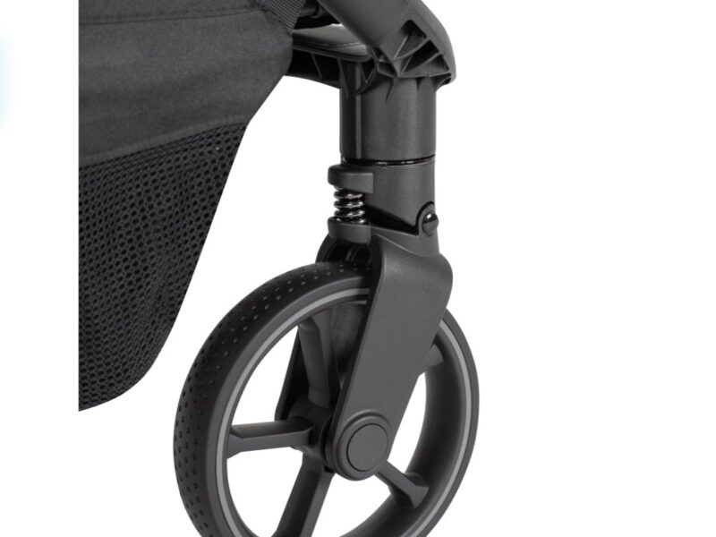 Carrello Nova Plus 2025 CRL-5524 прогулочная коляска с автоматическим складыванием (увеличенные колеса, чехол на ножки с молнией) • Marengo Grey