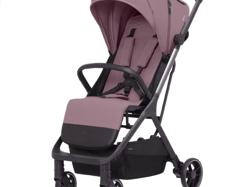 Carrello Nova Plus 2025 CRL-5524 прогулочная коляска с автоматическим складыванием (увеличенные колеса, чехол на ножки с молнией) • Marengo Grey