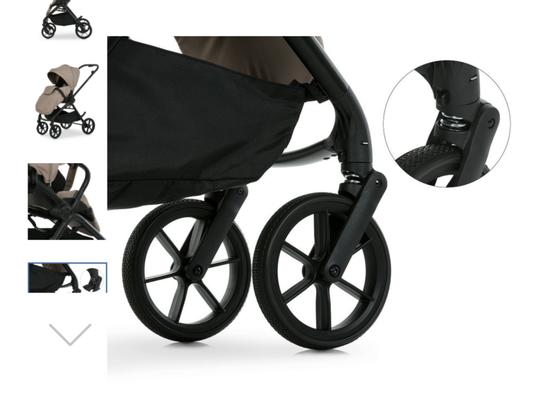 Візок дитячий El Camino Chloe (ME 1191 Nougat Beige)