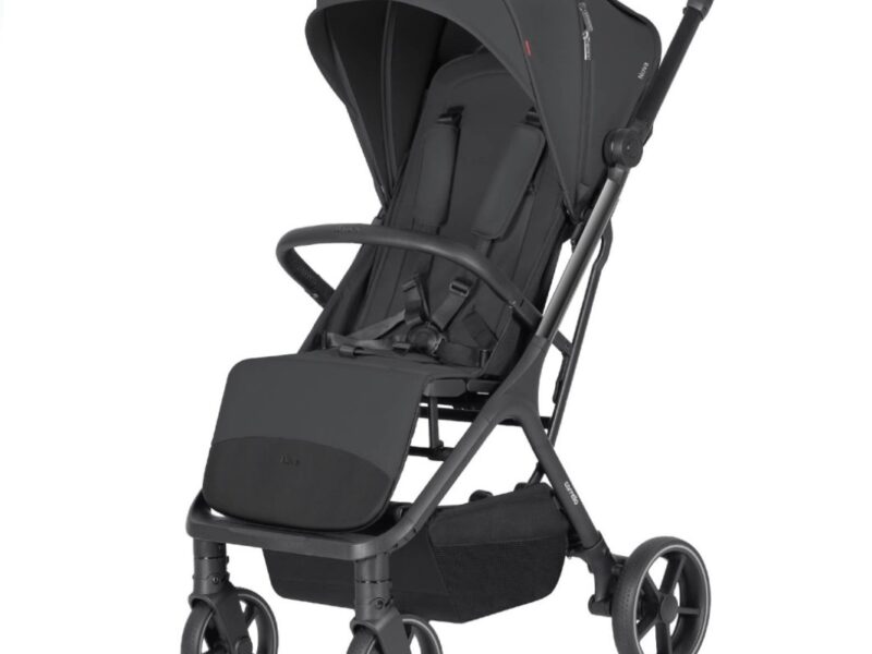 Carrello Nova Plus 2025 CRL-5524 прогулочная коляска с автоматическим складыванием (увеличенные колеса, чехол на ножки с молнией) • Marengo Grey