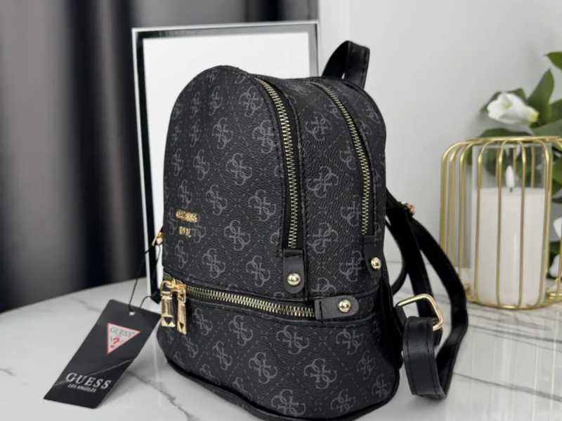Рюкзак Guess чорний класичний міні Гесс рюкзак жіночий Код: 20520-3