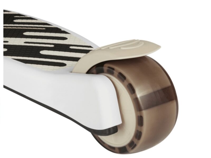 Lionelo Franky детский самокат 2 в 1 со съемным сиденьем, корзиной для мелочей, большие колеса с подсветкой • Beige