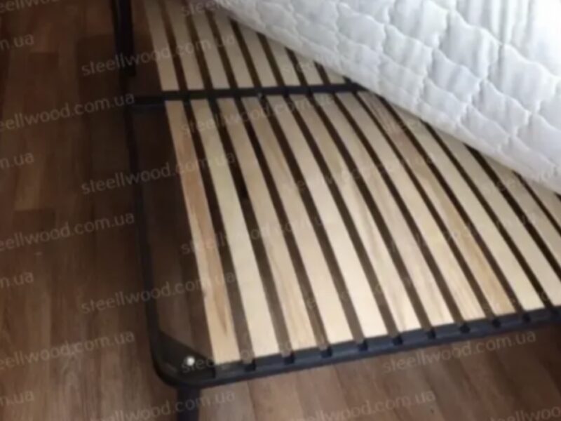 Вкладний каркас для ліжка ламкої двоспальний 140х200 з 6ма ніжками та посиленням, Код: 140х200п/25/X/6н