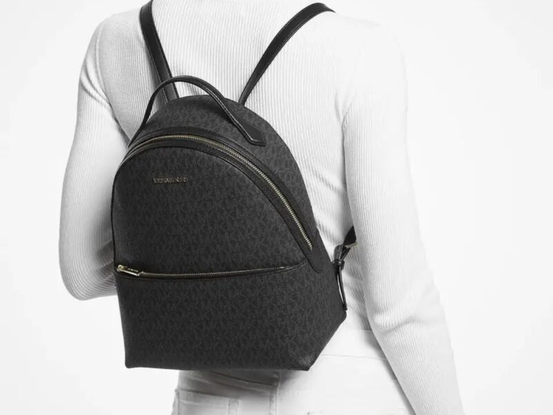 Рюкзак женский вмещает формат А4 Michael Kors 884790735 Черный (1159794399) Код: 1159794399