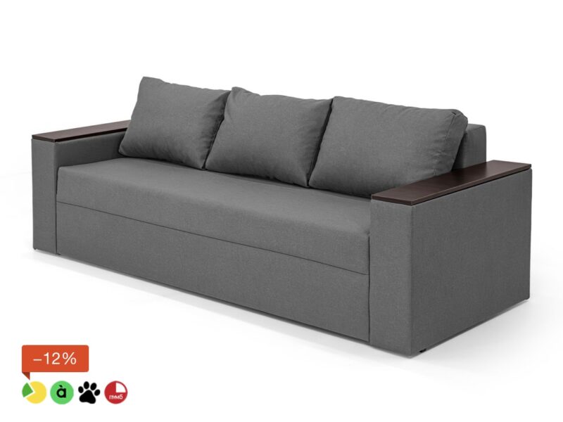 Диван Фаворит (235 × 98 см, серый) IMI