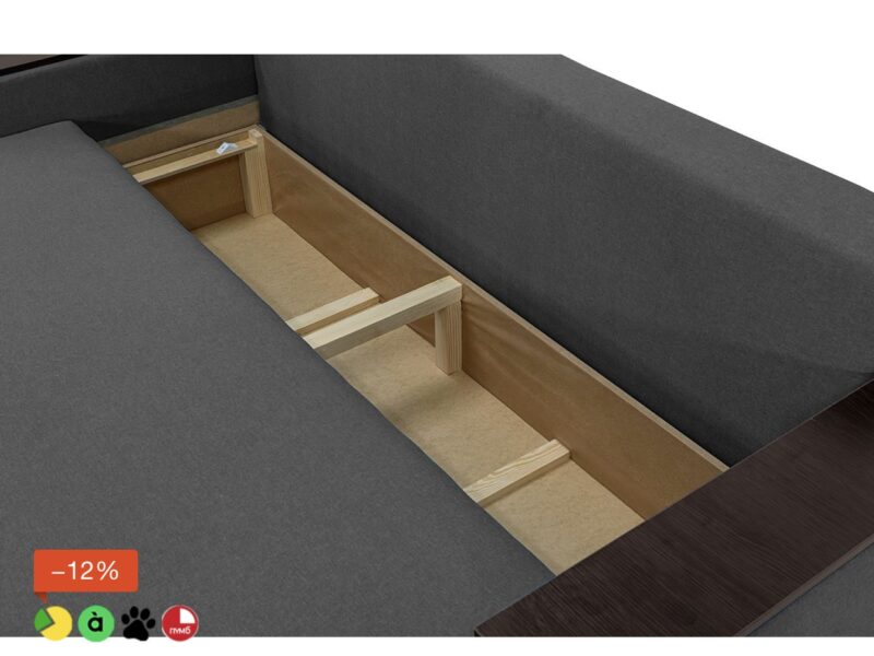 Диван Фаворит (235 × 98 см, серый) IMI